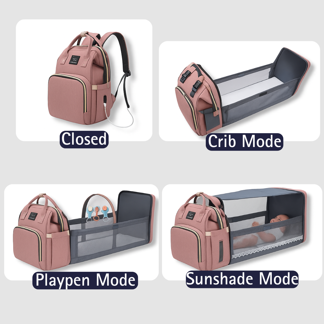 NestPack™ Reisebett-Rucksack