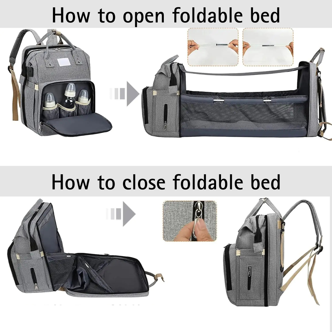 NestPack™ Reisebett-Rucksack