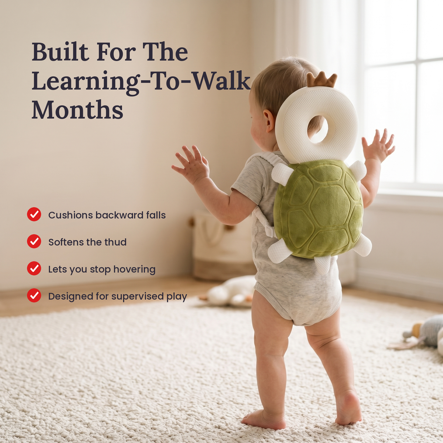 Baby-Kopfschutz-Rucksack