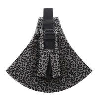 Gray Leopard Print