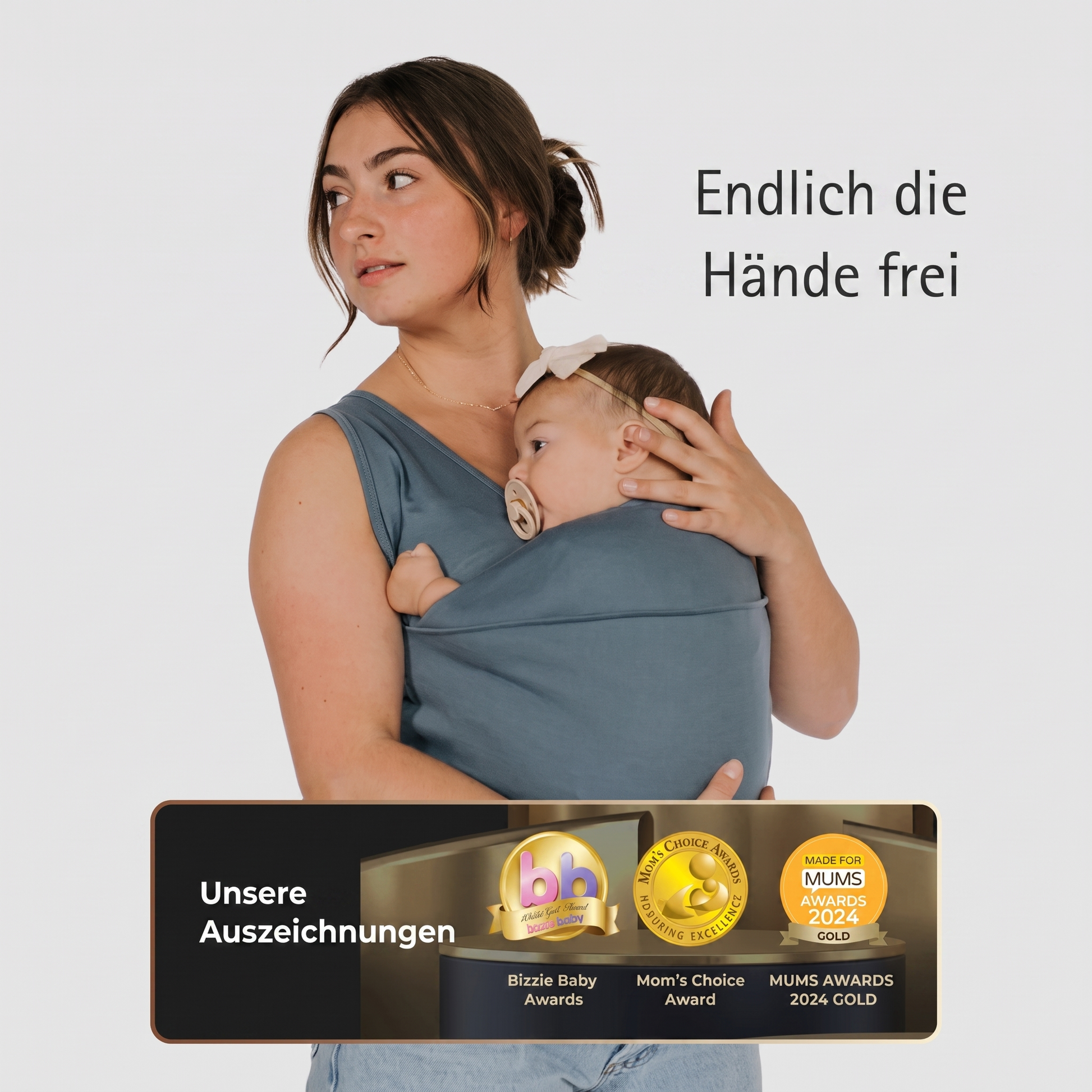 Endlich die Haende frei